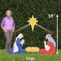 Outdoor Nativity Store Classic Outdoor Nativity Set - Full Yard Scene (Large)