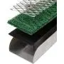 Sluice Fox Pocket Gold Sluice Box - 12 inch Portable Aluminum Alloy Mini Sluice Box with Miner's Moss and Sluice Box V Matting - Prospecting Gold Sluice for Gold panning Tool Kits Sluice Fox Pocket Gold Sluice Box - 12 inch Portable Aluminum Alloy Mini Sluice Box with Miner's Moss and Sluice Box V Matting - Prospecting Gold Sluice for Gold panning Tool Kits