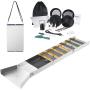 VEVOR Complete Sluice Box Gold Panning Kit, 50 inches