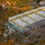 ASR Outdoor 27" Compact Aluminum Sluice Box with Flared Mouth Gold Prospecting Equipment