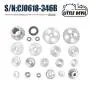 CJ0618 La Spindle Metal Fixed Double Gear Cutting Gear Exchange Gear Motor Synchronization