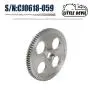 CJ0618-0-16 La Accessories Metal Double Gear Pulley Cross-bridge Tool Exchange Gear CJ0618-0-16 La Accessories Metal Double Gear Pulley Cross-bridge Tool Exchange Gear