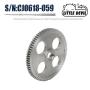CJ0618-0-16 La Accessories Metal Double Gear Pulley Cross-bridge Tool Exchange Gear CJ0618-0-16 La Accessories Metal Double Gear Pulley Cross-bridge Tool Exchange Gear