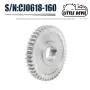 CJ0618-0-16 La Accessories Metal Double Gear Pulley Cross-bridge Tool Exchange Gear CJ0618-0-16 La Accessories Metal Double Gear Pulley Cross-bridge Tool Exchange Gear