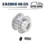 CJ0618-0-16 La Accessories Metal Double Gear Pulley Cross-bridge Tool Exchange Gear CJ0618-0-16 La Accessories Metal Double Gear Pulley Cross-bridge Tool Exchange Gear