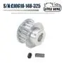 CJ0618-0-16 La Accessories Metal Double Gear Pulley Cross-bridge Tool Exchange Gear CJ0618-0-16 La Accessories Metal Double Gear Pulley Cross-bridge Tool Exchange Gear