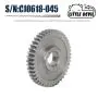 CJ0618-0-16 La Accessories Metal Double Gear Pulley Cross-bridge Tool Exchange Gear CJ0618-0-16 La Accessories Metal Double Gear Pulley Cross-bridge Tool Exchange Gear