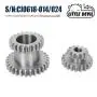 CJ0618-0-16 La Accessories Metal Double Gear Pulley Cross-bridge Tool Exchange Gear CJ0618-0-16 La Accessories Metal Double Gear Pulley Cross-bridge Tool Exchange Gear