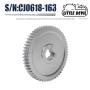 CJ0618-0-16 La Accessories Metal Double Gear Pulley Cross-bridge Tool Exchange Gear CJ0618-0-16 La Accessories Metal Double Gear Pulley Cross-bridge Tool Exchange Gear