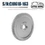 CJ0618-0-16 La Accessories Metal Double Gear Pulley Cross-bridge Tool Exchange Gear CJ0618-0-16 La Accessories Metal Double Gear Pulley Cross-bridge Tool Exchange Gear
