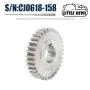 CJ0618-0-16 La Accessories Metal Double Gear Pulley Cross-bridge Tool Exchange Gear CJ0618-0-16 La Accessories Metal Double Gear Pulley Cross-bridge Tool Exchange Gear