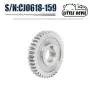 CJ0618-0-16 La Accessories Metal Double Gear Pulley Cross-bridge Tool Exchange Gear CJ0618-0-16 La Accessories Metal Double Gear Pulley Cross-bridge Tool Exchange Gear