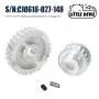 CJ0618-0-16 La Accessories Metal Double Gear Pulley Cross-bridge Tool Exchange Gear CJ0618-0-16 La Accessories Metal Double Gear Pulley Cross-bridge Tool Exchange Gear