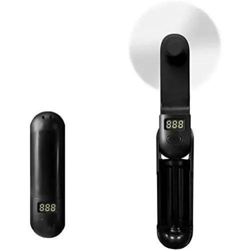 TianNorth Handheld Fan Small Personal Portable Table MiNiFan with USB Rechargeable Battery Operated Cooling Folding Electric Fan for Women Girls Kids Outdoor and Indoor 2020 NEW(Black) TianNorth Handheld Fan Small Personal Portable Table MiNiFan with USB Rechargeable Battery Operated Cooling Folding Electric Fan for Women Girls Kids Outdoor and Indoor 2020 NEW(Black)