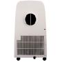 GLOBAL AIR 10,000 BTU Portable Air Conditioner Cooling /Fan with Remote Control in White
