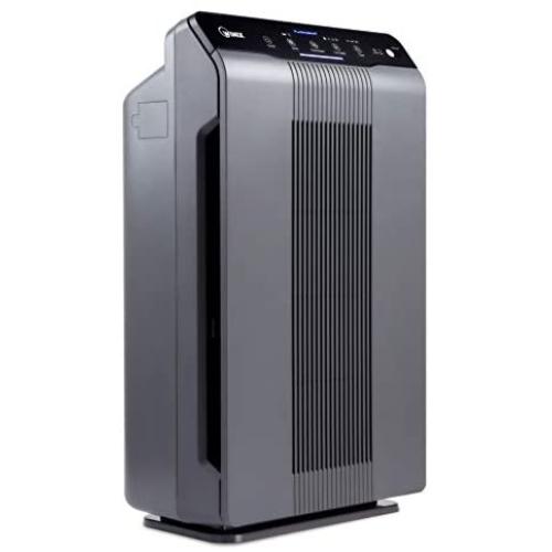 Winix 5300-2 Air Purifier with True HEPA, PlasmaWave and Odor Reducing Carbon Filter,Gray