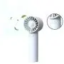 Mr. Lei Handheld Fan, Portable Mini Small Personal Fan With USB Rechargeable Battery Operated And 3 Adjustable Speed, Hand Held Fan For Girls Women Men Home Office Indoor Outdoor Travelling (White) Mr. Lei Handheld Fan, Portable Mini Small Personal Fan With USB Rechargeable Battery Operated And 3 Adjustable Speed, Hand Held Fan For Girls Women Men Home Office Indoor Outdoor Travelling (White)