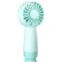 MISSUE Mini Handheld Fan, Portable Battery Operated Fan with Lanyard, Personal Pocket Fan with 3000mAh Rechargeable Battery, 5-10 Hrs Running Time, Green