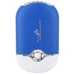 Yimart Personal Fans USB Mini Fans Eyelash Fans Dryer Fans Portable Rechargeable Electric Bladeless USB Mini Air Conditioning Refrigeration Blower Dryer Fan For Eyelash Extension (Blue)