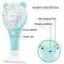 Tonyhoney Mini Handheld Portable Fan Hand Held Personal Fan Rechargeable Battery Operated Powered Cooling Desktop Electric Fan, 2000mAh Battery 2 Modes for Home Office Travel Outdoor (Blue) Tonyhoney Mini Handheld Portable Fan Hand Held Personal Fan Rechargeable Battery Operated Powered Cooling Desktop Electric Fan, 2000mAh Battery 2 Modes for Home Office Travel Outdoor (Blue)