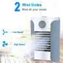 Portable Air Conditioner, Personal Air Cooler, Mini Air Conditioner with 2 Fan Speeds, 4 Colors LED Lights, Personal Air Conditioner for Small Room/Office/Dorm/Bedroom (Silver/plug-in version) Portable Air Conditioner, Personal Air Cooler, Mini Air Conditioner with 2 Fan Speeds, 4 Colors LED Lights, Personal Air Conditioner for Small Room/Office/Dorm/Bedroom (Silver/plug-in version)