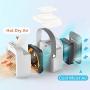 Portable Air Conditioner, Evaporative Air Cooler ,Personal Air Cooler with 3 Speeds 7 Colors, Mini Quiet Cordless Personal Air Cooler with Handle for Bedroom, Office, Dorm, Car,Camping