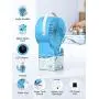 Bravekoi Portable Air Conditioner Fan, Personal Air Cooler Mini Evaporative Cooler, 3 Speeds Super Quiet Desk Fan Misting Fan with 7 Colors LED Light for Home, Office, Kitchen, Dorm, Bedroom Bravekoi Portable Air Conditioner Fan, Personal Air Cooler Mini Evaporative Cooler, 3 Speeds Super Quiet Desk Fan Misting Fan with 7 Colors LED Light for Home, Office, Kitchen, Dorm, Bedroom