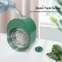 Mini Cooling Personal Fan Powered by USB (GREEN),Portable Air Conditioner Cooler Humidifier Misty Fan for Home Office Dorm and Make-up Speed Dryer Mini Cooling Personal Fan Powered by USB (GREEN),Portable Air Conditioner Cooler Humidifier Misty Fan for Home Office Dorm and Make-up Speed Dryer