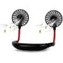 Portable USB Neck Fans,Mini Sport Fans，Hands Free 360° Free Rotation Neckband Fan,3 Speeds Adjustment with Foam Aroma for Personal Fan,wireless Fans Portable Rechargable for Jogging,Cycling,Traveling.