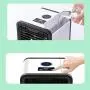 ENOKER Portable Air Conditioner,Chillbox,Artic Air Personal Air Cooler with Humidifiers and 7 Colors LED Mood Light,Mini Quiet Air Cooling Fan for Bedroom,Car,Outdoor,Office etc. ENOKER Portable Air Conditioner,Chillbox,Artic Air Personal Air Cooler with Humidifiers and 7 Colors LED Mood Light,Mini Quiet Air Cooling Fan for Bedroom,Car,Outdoor,Office etc.