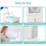 Evaporative Air Cooler 5000mAh Battery Operated Personal Portable Air Conditioner Fan & Humidifier for Room Office Table Outdoor, 700ML Water Tank 120°Auto Oscillation Evaporative Air Cooler 5000mAh Battery Operated Personal Portable Air Conditioner Fan & Humidifier for Room Office Table Outdoor, 700ML Water Tank 120°Auto Oscillation