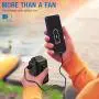 OPOLAR Mini 8000mAh Personal Waist Clip Fan, 3 Speeds, 2A Fast Charge, USB Rechargeable Battery Operated, Belt Shirt Body Necklace Wearable Fan Portable for Working, Climbing, Hiking, Outdoor Activity OPOLAR Mini 8000mAh Personal Waist Clip Fan, 3 Speeds, 2A Fast Charge, USB Rechargeable Battery Operated, Belt Shirt Body Necklace Wearable Fan Portable for Working, Climbing, Hiking, Outdoor Activity