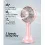 HonHey Handheld Fan Portable,Mini Hand Held Fan with USB Rechargeable Battery,3 Speed Personal Desk Table Fan with Base,8-12 Hours Operated Small Makeup Eyelash Fan for Women Girls Kids Outdoor HonHey Handheld Fan Portable,Mini Hand Held Fan with USB Rechargeable Battery,3 Speed Personal Desk Table Fan with Base,8-12 Hours Operated Small Makeup Eyelash Fan for Women Girls Kids Outdoor