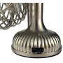 HUNTER Personal Retro USB Fan, 1 Speed Setting, 70 Degree Tilt Angle, 4'' inch, Brushed Nickel