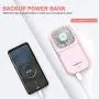 DYSERLAO Handheld Fan,3000mAh Rechargeable Battery Portable Mini Fan Foldable 3 Speeds Adjustable 4-10 Hours Operated Fan Low Noise Lanyard Girls Kids Women Men Home Office Travel Outdoor Pink DYSERLAO Handheld Fan,3000mAh Rechargeable Battery Portable Mini Fan Foldable 3 Speeds Adjustable 4-10 Hours Operated Fan Low Noise Lanyard Girls Kids Women Men Home Office Travel Outdoor Pink