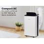 Honeywell Smart WiFi Portable Air Conditioner & Dehumidifier with Alexa Voice Control, Cools Rooms Up to 450 Sq. Ft, Includes Drain Pan & Insulation Tape, HF0CESVWK6 Honeywell Smart WiFi Portable Air Conditioner & Dehumidifier with Alexa Voice Control, Cools Rooms Up to 450 Sq. Ft, Includes Drain Pan & Insulation Tape, HF0CESVWK6