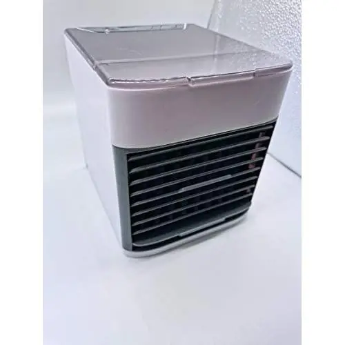 Air Cooler, Portable Mini Air Conditioner, 3 in 1 Evaporative Coolers, Humidifier, Purifier USB, 7 Colors LED Night, 3 Speeds Desktop Cooling Fan for Office,Car, Home, Dorm, Travel Air Cooler, Portable Mini Air Conditioner, 3 in 1 Evaporative Coolers, Humidifier, Purifier USB, 7 Colors LED Night, 3 Speeds Desktop Cooling Fan for Office,Car, Home, Dorm, Travel