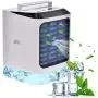 Portable Air Conditioner, Evaporative Air Conditioner Fan, Super Quiet Desk Cooler Fan, Personal Mini Air Cooler with 3 Speeds Colorful LED Light for Home Office Room Portable Air Conditioner, Evaporative Air Conditioner Fan, Super Quiet Desk Cooler Fan, Personal Mini Air Cooler with 3 Speeds Colorful LED Light for Home Office Room