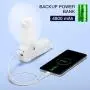 JISULIFE Handheld Fan with 4800 mAh Powerbank Max 46 Hours Runtime,Pocket Fan Portable Battery Operated or USB Powered Folding Personal Fan,3 Speeds,Enhanced Airflow,Rechargeable Quiet Mini Fan-White JISULIFE Handheld Fan with 4800 mAh Powerbank Max 46 Hours Runtime,Pocket Fan Portable Battery Operated or USB Powered Folding Personal Fan,3 Speeds,Enhanced Airflow,Rechargeable Quiet Mini Fan-White
