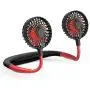 USB Personal Sport Neck Fan Portable, Duoai 2500mAh Battery Operated Small Hanging Rechargeable Foldable Mini Neckband Fans with Dual Head 3 Speed LED Light for Women kids office Travel Outdoor, Red USB Personal Sport Neck Fan Portable, Duoai 2500mAh Battery Operated Small Hanging Rechargeable Foldable Mini Neckband Fans with Dual Head 3 Speed LED Light for Women kids office Travel Outdoor, Red