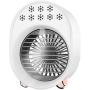 Portable Air Conditioner Fan, Small Desktop Air Cooler Fan, USB Powered Portable Personal Air Cooler, 3 speed with night light,suitable for Home Office Bedroom (WHITE)