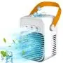 Portable Air Conditioner, Updated 3 in 1 Rechargeable Noiseless Evaporative Air Conditioner with LED Light/Humidifier, Air Cooler with Handle, Simply Modern Mini Air Conditioner Fan for Office Portable Air Conditioner, Updated 3 in 1 Rechargeable Noiseless Evaporative Air Conditioner with LED Light/Humidifier, Air Cooler with Handle, Simply Modern Mini Air Conditioner Fan for Office