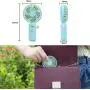 portable fan, handheld mini fan rechargeable, 3 adjustable speed portable mister for outdoors, Personal fan of exquisite fashion for travel, outdoor hiking (blue) portable fan, handheld mini fan rechargeable, 3 adjustable speed portable mister for outdoors, Personal fan of exquisite fashion for travel, outdoor hiking (blue)