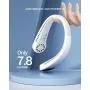 GAIATOP Personal Neck Fan,Rechargeable Hands Free Bladeless Portable Mini Fans,3 Speeds 48 Air Outlet,Free Adjustment Personal Cooling Fan,Wearable Neck Fan Suitable for Traveling,Sports, Office GAIATOP Personal Neck Fan,Rechargeable Hands Free Bladeless Portable Mini Fans,3 Speeds 48 Air Outlet,Free Adjustment Personal Cooling Fan,Wearable Neck Fan Suitable for Traveling,Sports, Office