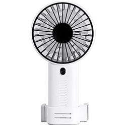 Handheld Fan,with Cell Phone Holder,Ajustable Angle Wind Small,Mini USB Fan Portable Personal Desk Desktop Fan 3 Speed Rechargeable Battery Up to 7 Hours for Outdoor,Camping,Hiking,Office(White)