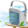 Portable Air Conditioner, Enklen Portable Cooler, Quick & Easy Way to Cool Personal Space, As Seen On TV, Suitable for Bedside, Office and Study Room. Three Wind Level Adjustment
