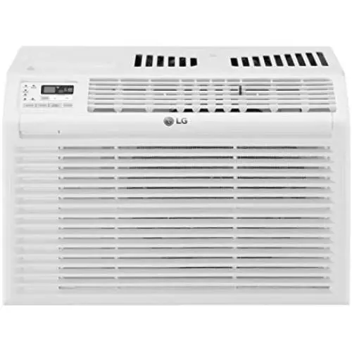 LG 6,000 BTU 115V Window Air Conditioner with Remote Control, White LG 6,000 BTU 115V Window Air Conditioner with Remote Control, White
