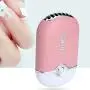 FlyItem USB Mini Portable Fans Rechargeable Electric Bladeless Handheld Air Conditioning Cooling Refrigeration Fan For Eyelash (Pink) FlyItem USB Mini Portable Fans Rechargeable Electric Bladeless Handheld Air Conditioning Cooling Refrigeration Fan For Eyelash (Pink)