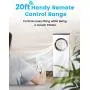 COMFYHOME 2-in-1 Air Cooler, 32'' Swamp Cooler w/ Cooling Function, Bladeless Design, 3 Wind Speeds, 4 Modes, 40°Oscillation, 8H Timer, Remote Control Evaporative Air Cooler for Home Office COMFYHOME 2-in-1 Air Cooler, 32'' Swamp Cooler w/ Cooling Function, Bladeless Design, 3 Wind Speeds, 4 Modes, 40°Oscillation, 8H Timer, Remote Control Evaporative Air Cooler for Home Office