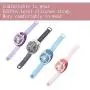 Handheld Folding Portable Wrist Fan, USB Charging Ultra-Quiet Third Gear Speed Electric Mini Watch Fan